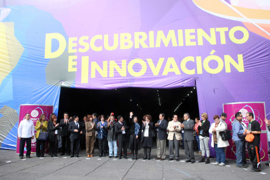 Inauguración en el Zócalo