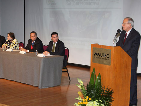 El secretario de Salud dio inicio al programa “Noviembre: mes de la Salud Reproductiva”.