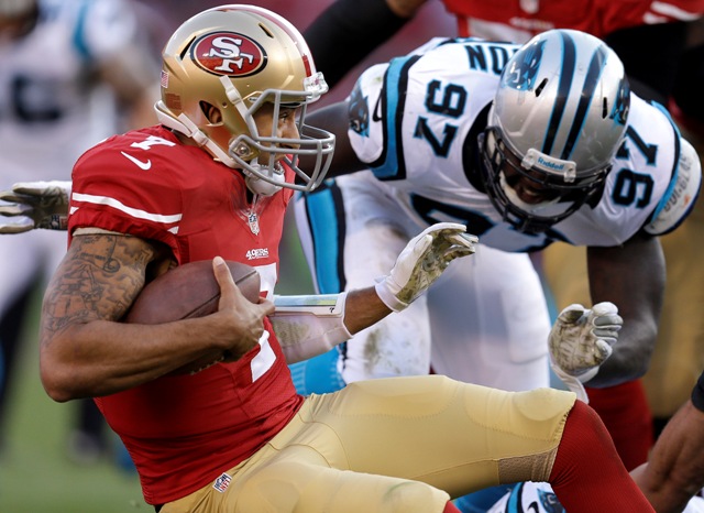 Carolina venció a 49ers 
