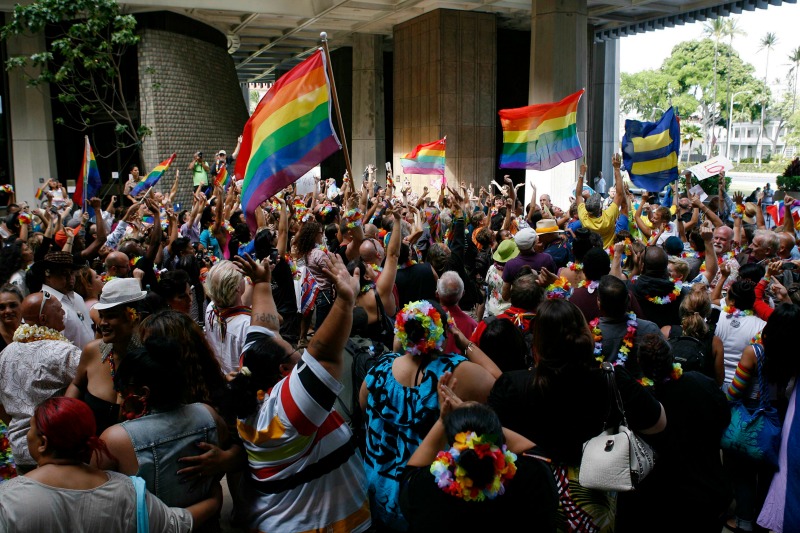 Aprueban matrimonio gay en Hawaii
