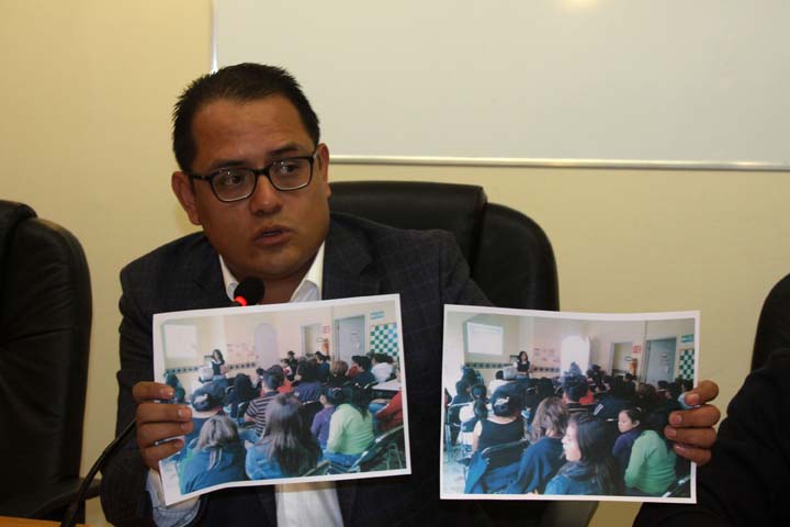 Gerardo Mejía denuncia nepotismo de Eduardo Morales.