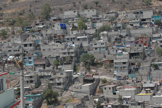 Sierra de Guadalupe, viviendas en Ecatepec