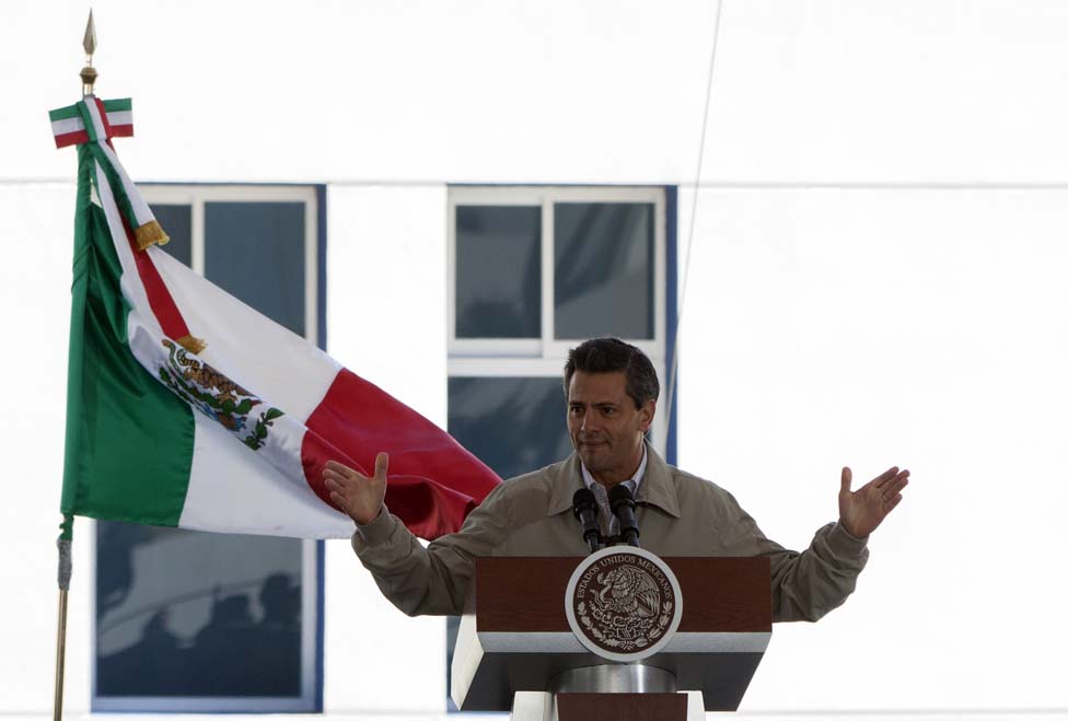 El presidente de la República durante el evento.