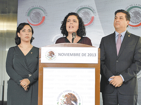 La legisladora panista Mariana Gómez.