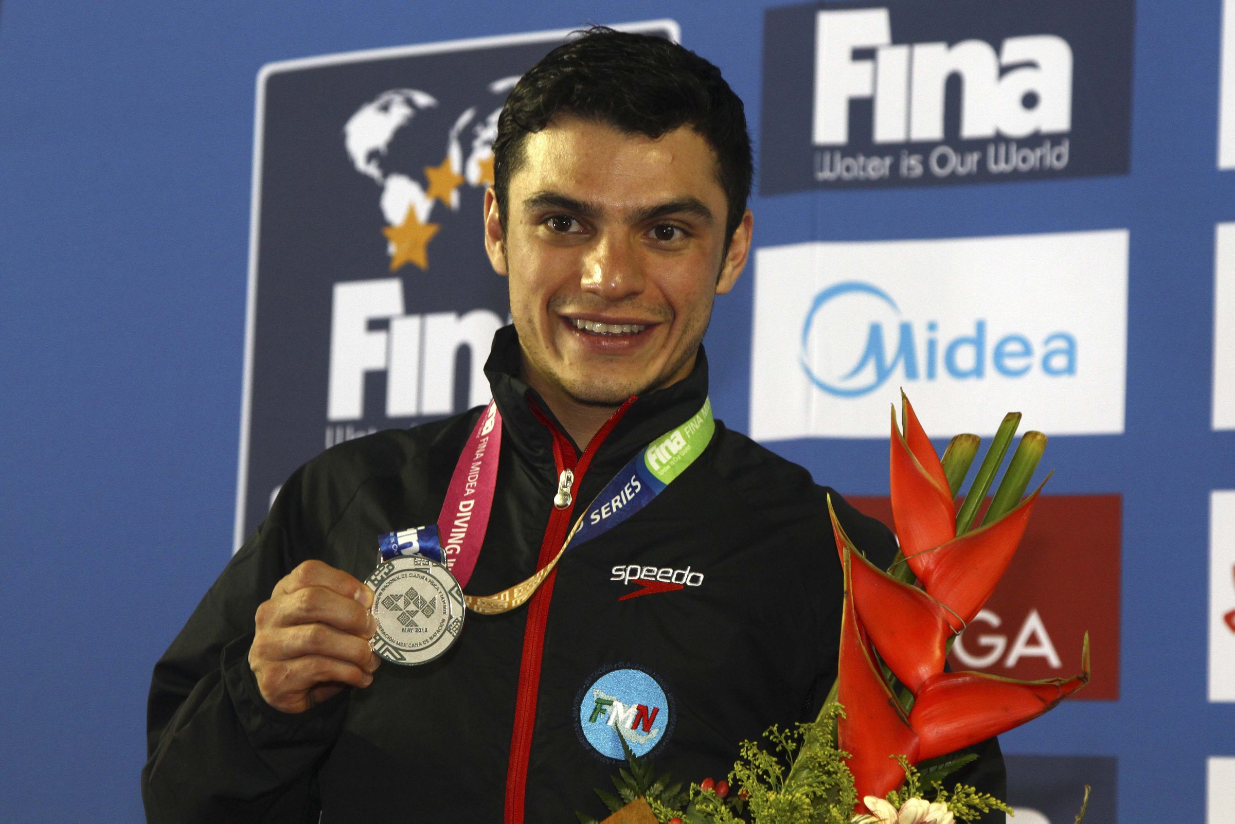 El medallista olímpico, Yahel Castillo Huerta.