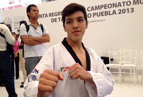 El taekwondoín Misael López es una de las cartas más fuertes que posee la entidad.