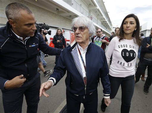 Bernie Ecclestone.