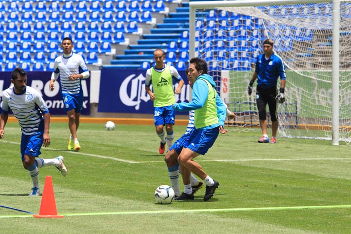 Jugadores del Puebla.