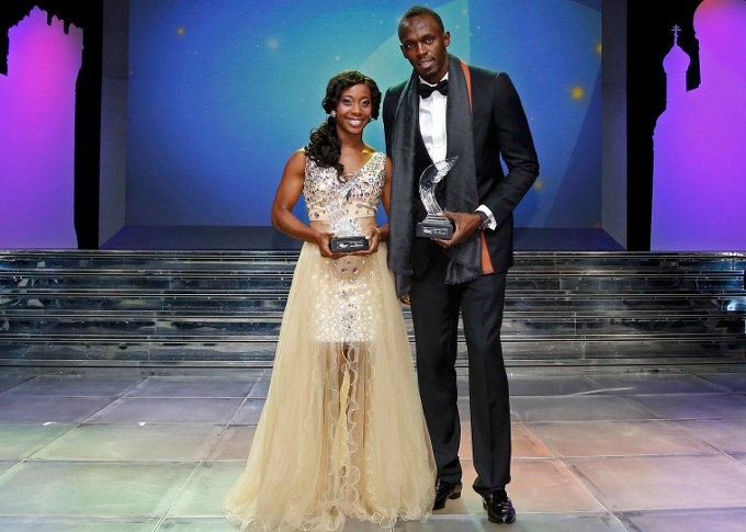 Usain Bolt y Shelly-Ann Fraser-Pryce, atletas del año