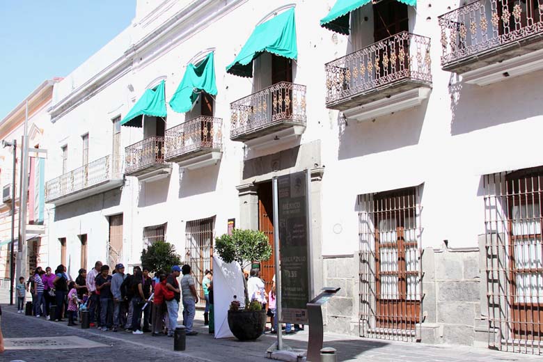 Aspectos del Museo de los Hermanos Serdán.