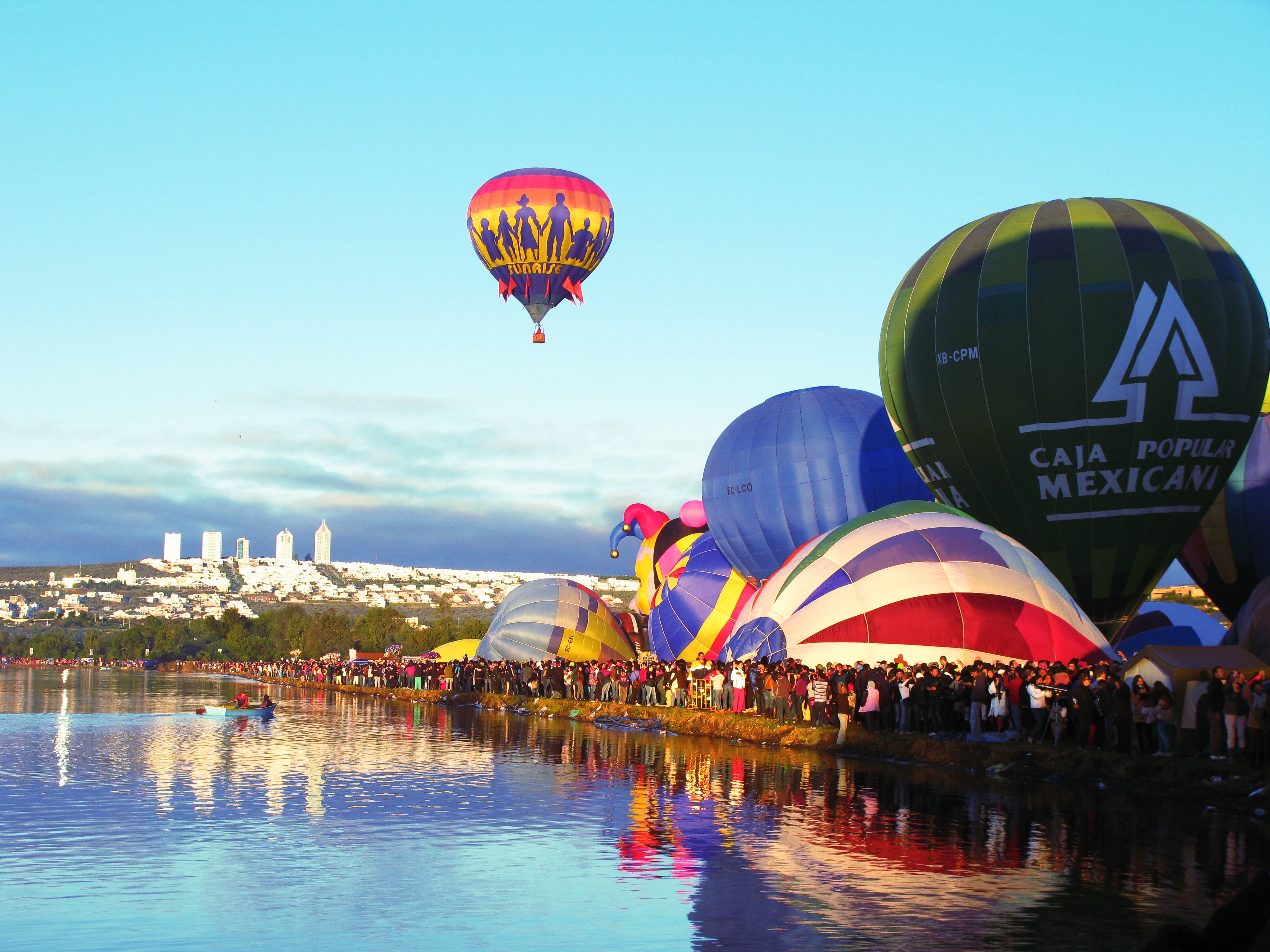 El Festival Internacional del Globo atrajo a numerosos visitantes de todo el país y del extranjero. 