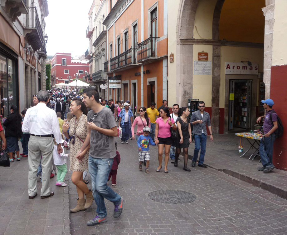 Guanajuato se favoreció con la visita de turistas.