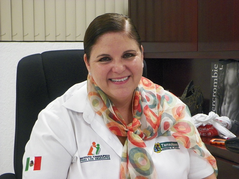 Edith Hinojosa de Pérez, delegada del ITM en Reynosa
