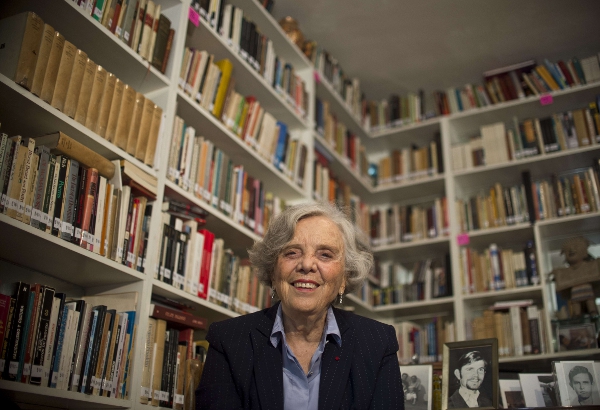 Elena Poniatowska, Premio Cervantes 2013, en su casa en la Ciudad de México.