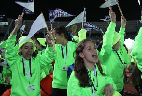 El evento reunió a más de seis mil niños en doce diferentes disciplinas.