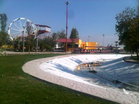 Limpian Bosque Urbano de Torreón