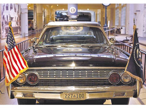 Limusina presidencial de John Fitzgerald Kennedy.
