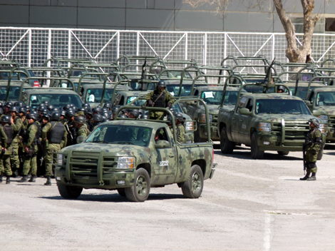 Policía Militar de Gómez Palacio. 