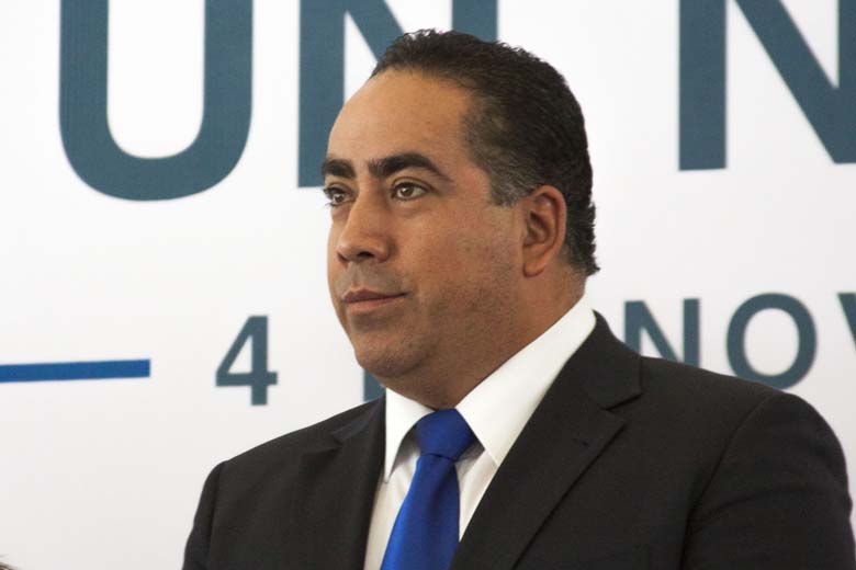 Rafael Micalco Méndez, dirigente estatal del Partido Acción Nacional.