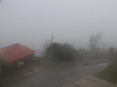 En las zonas montañosas es donde se llegan a sentir las temperaturas más bajas. 