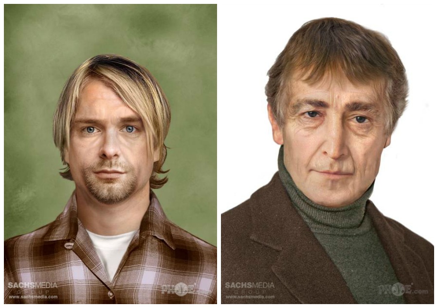 Kurt Cobain y John Lennon