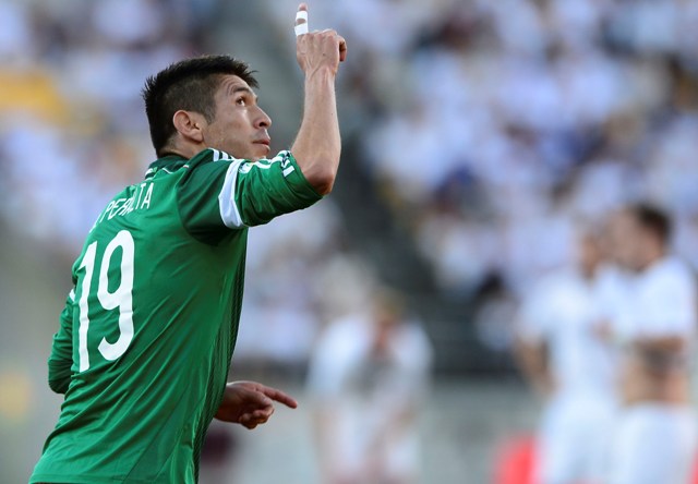 Oribe Peralta, delantero del Tri