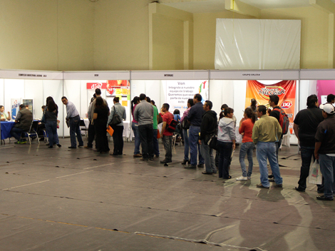 La mayoría de las vacantes fueron dirigidas al sector operario, agentes de ventas, cocineros, manicuristas, entre otros.