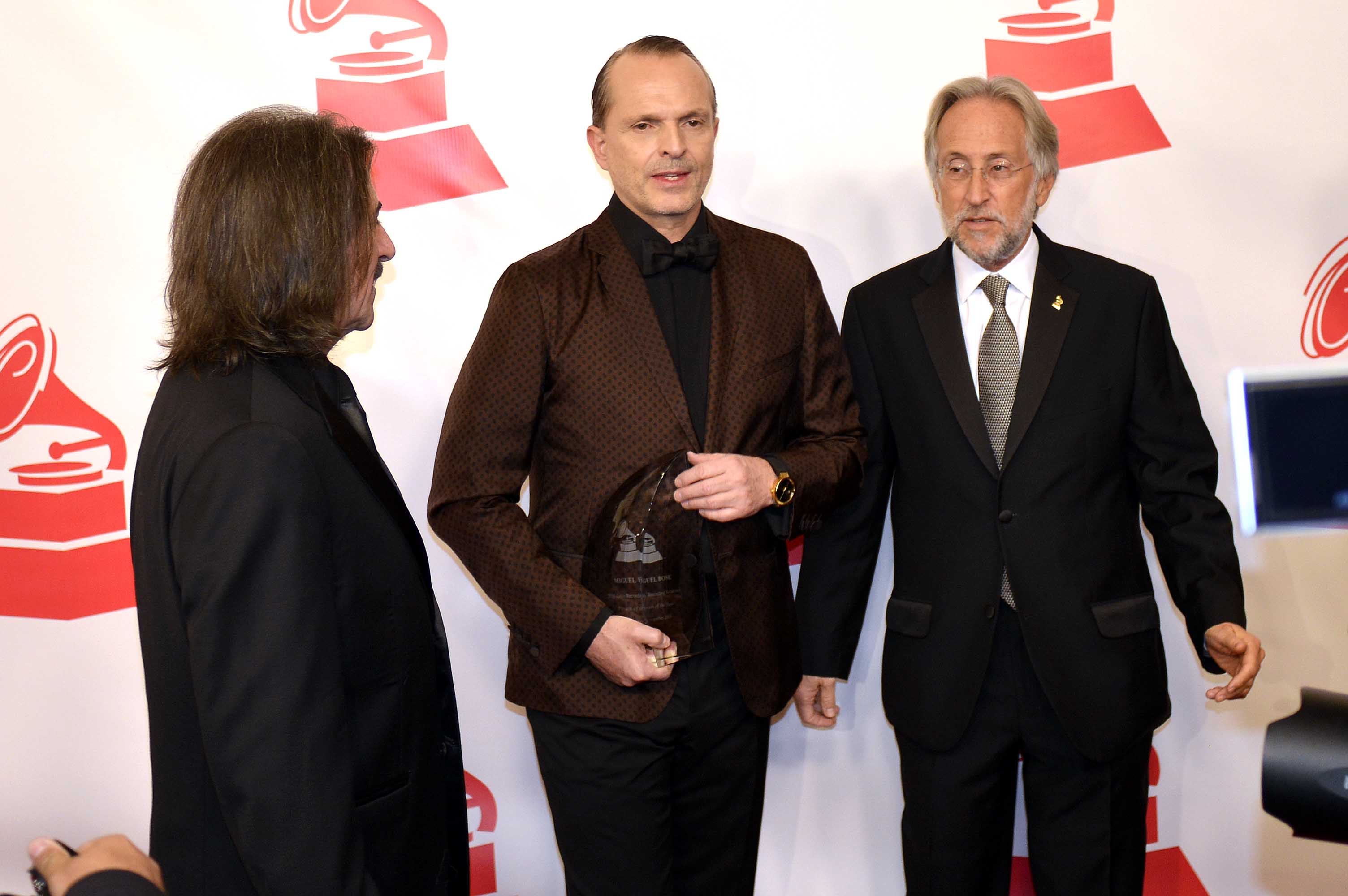 Miguel Bosé fue distinguido como Persona del año.