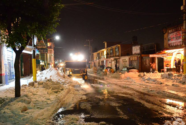 Granizada en Tultepec