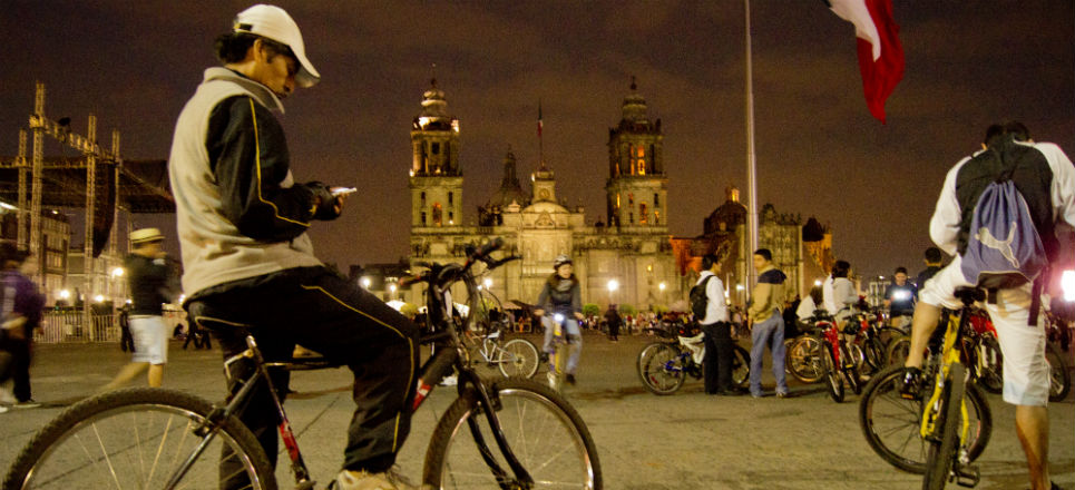 El 14 Paseo Nocturno en Bicicleta, con motivo del 103 aniversario de la Revolución Mexicana, será este sábado de 19:00 a 23:00 horas en calles princip