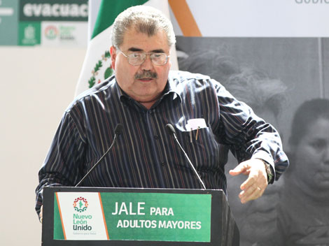 El alcalde de Apodaca entró de último momento.
