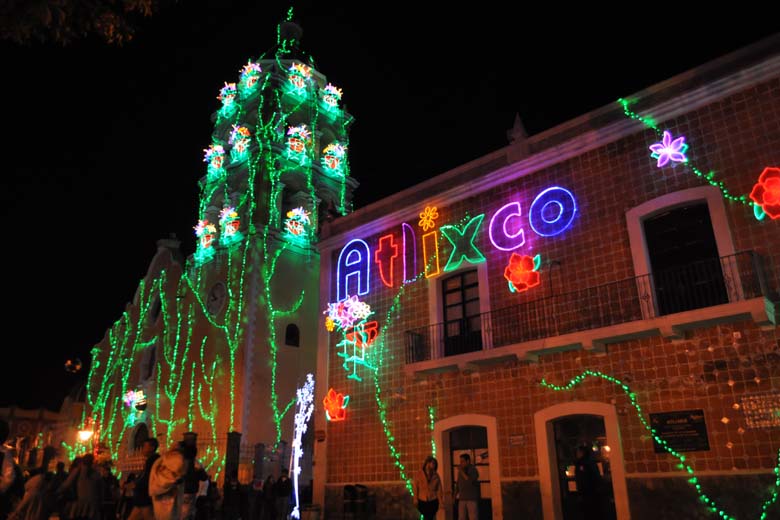 Villa Iluminada en Atlixco.