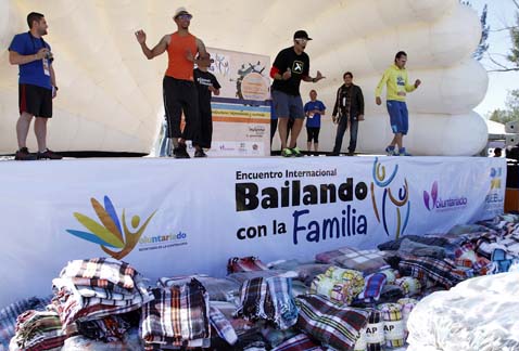 El evento consistió en un maratón de zumba masivo que puso a bailar a los poblanos.