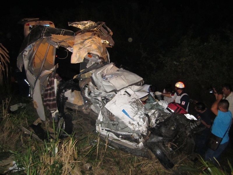 El saldo del accidente fue cuatro muertos y 15 heridos