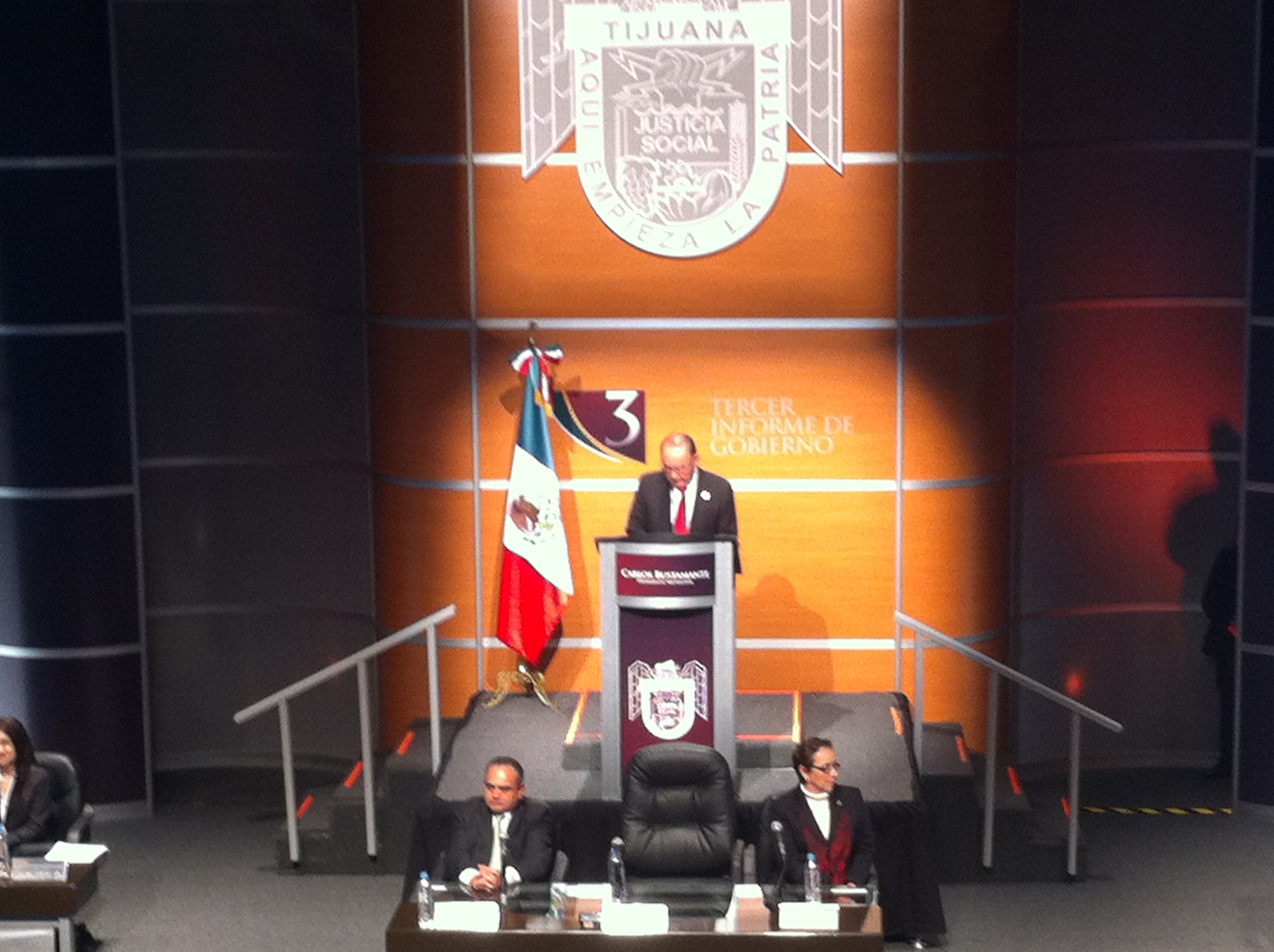 Informe de gobierno de Carlos Bustamante Anchondo
