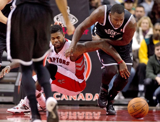 Los Nets vencieron a los Raptors 