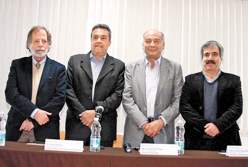 Henner Hofmann, Jorge Sánchez, Alejandro Pelayo y Carlos García-Agraz.
