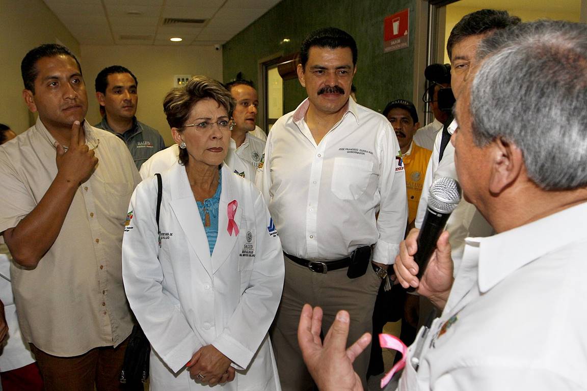 Reconoce Mercedes Juan al gobierno de Hidalgo por su compromiso para evitar casos de cólera.