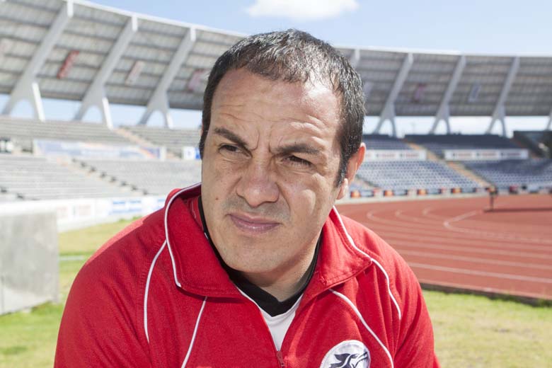 Cuauhtémoc Blanco Bravo, jugador delantero de Lobos UAP.