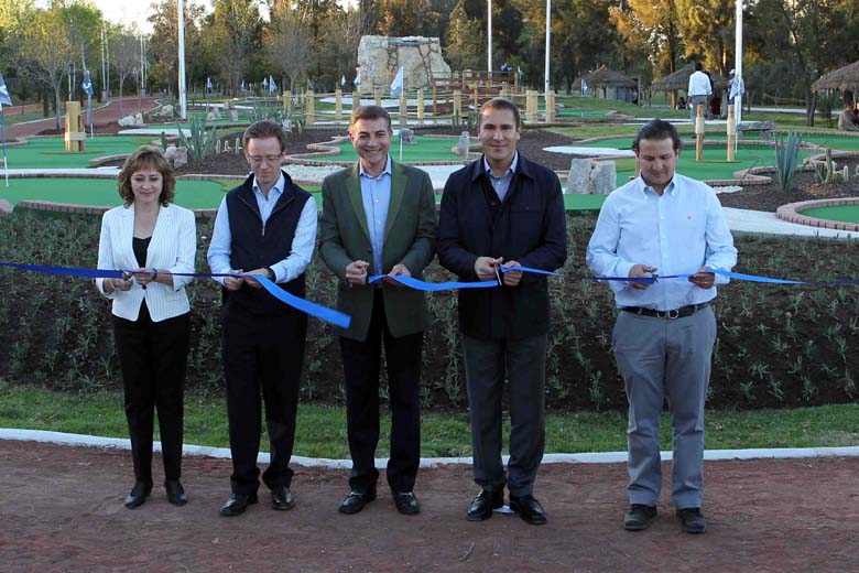 Nuevas instalaciones deportivas en el Jardín del Arte.