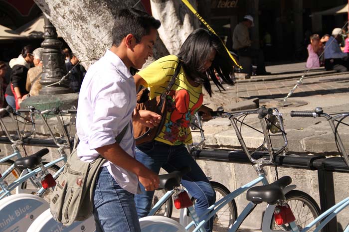En nueve días del inicio del sistema Smart Bike se ha llevado a cabo el registro de 712 personas.