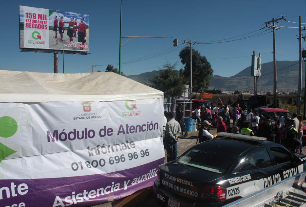 Se han instalado 31 módulos de atención en las principales carreteras.