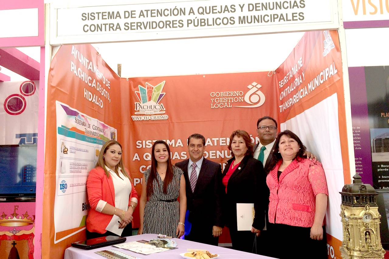 El ayuntamiento de Pachuca que encabeza Eleazar García Sánchez, recibió el premio denominado "Gobierno y Gestión 2013". 