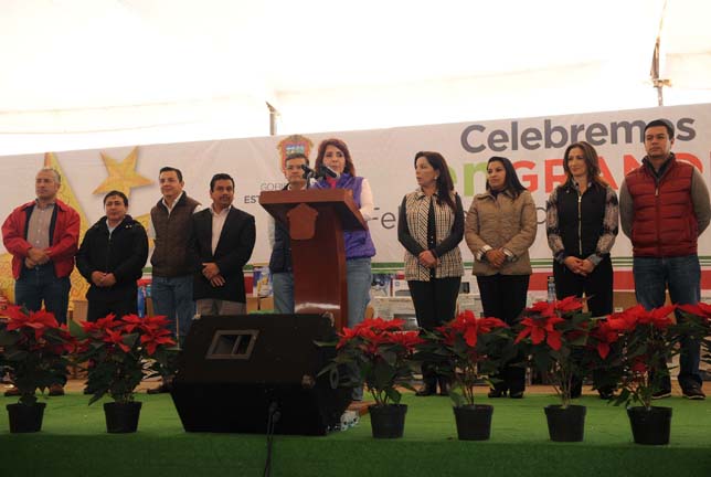 Mexiquenses más sanos y mejor preparados: Saénz Vargas.