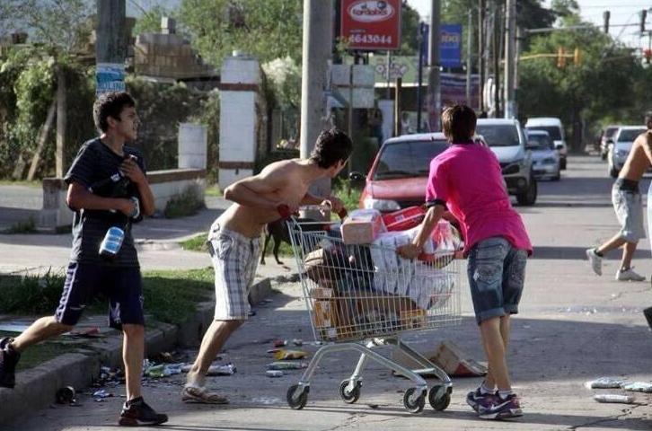 Saqueos en Argentina