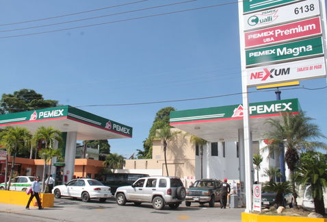 Este año se tuvo un ligero incremento en la venta de combustible.
