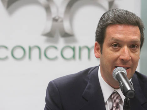 Francisco Funtanet, dirigente de la Concamin. 