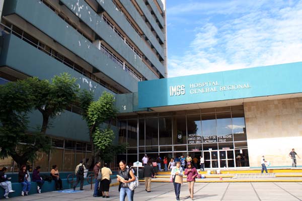 Hospital San Alejandro del IMSS.