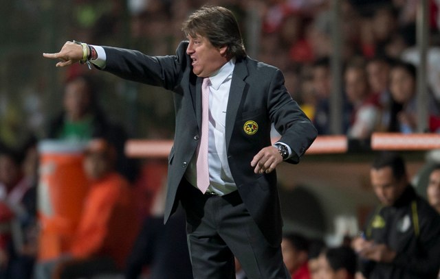 Miguel Herrera, entrenador del América 