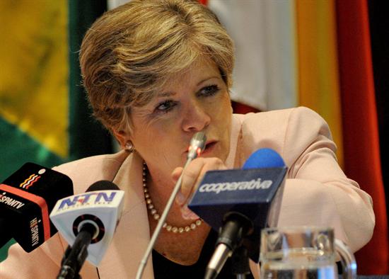La secretaria ejecutiva de la Comisión Económica para América Latina y el Caribe (Cepal), Alicia Barcena